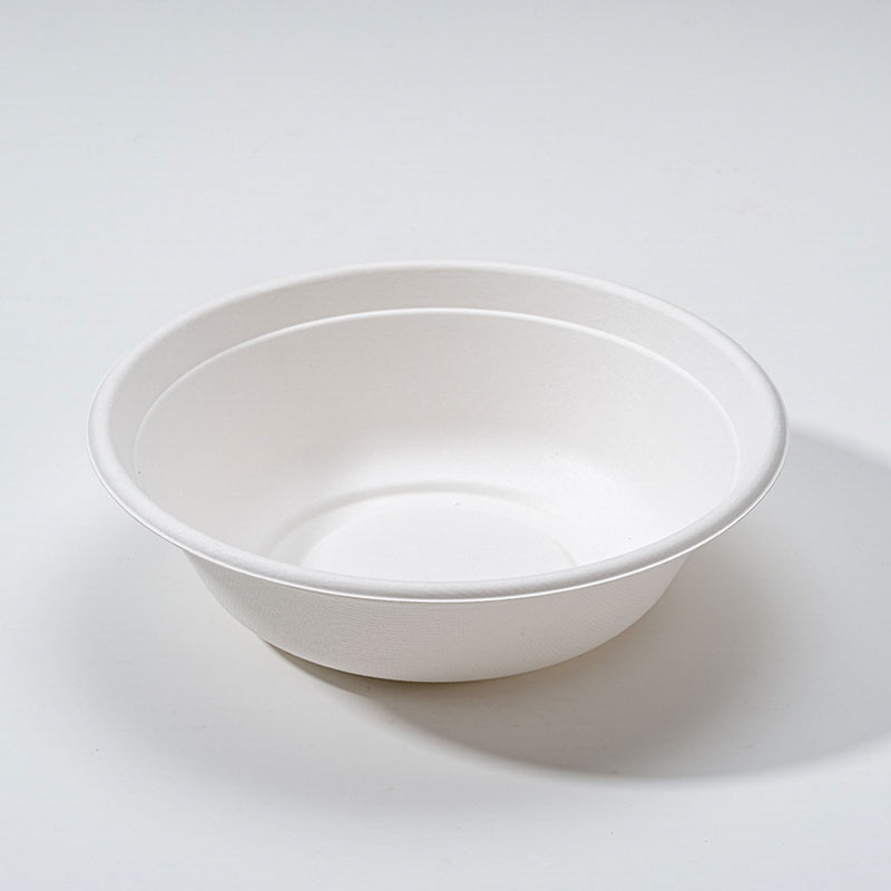 உணவு தயாரிப்பு சேவைகளுக்கான Bagasse கூழ் நேரான கிண்ணம்